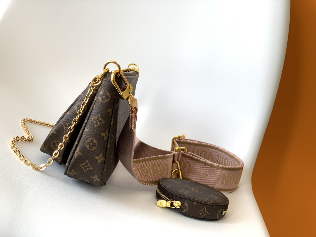 l0*is V*t0n m44840 multi pochette accessoires 9.4 x 5.3 x 1.6 inches