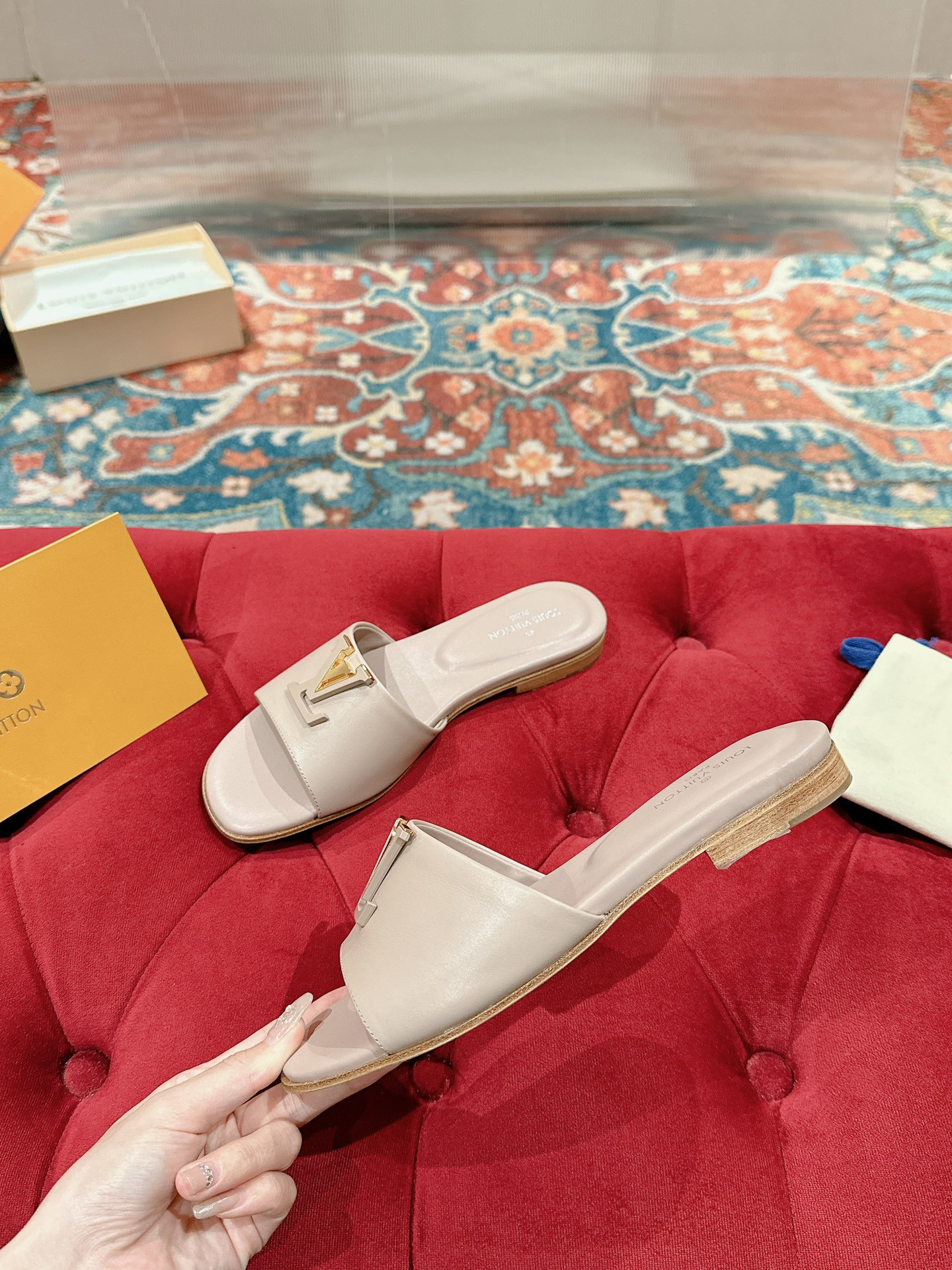 UA LV Capri Flat Mule