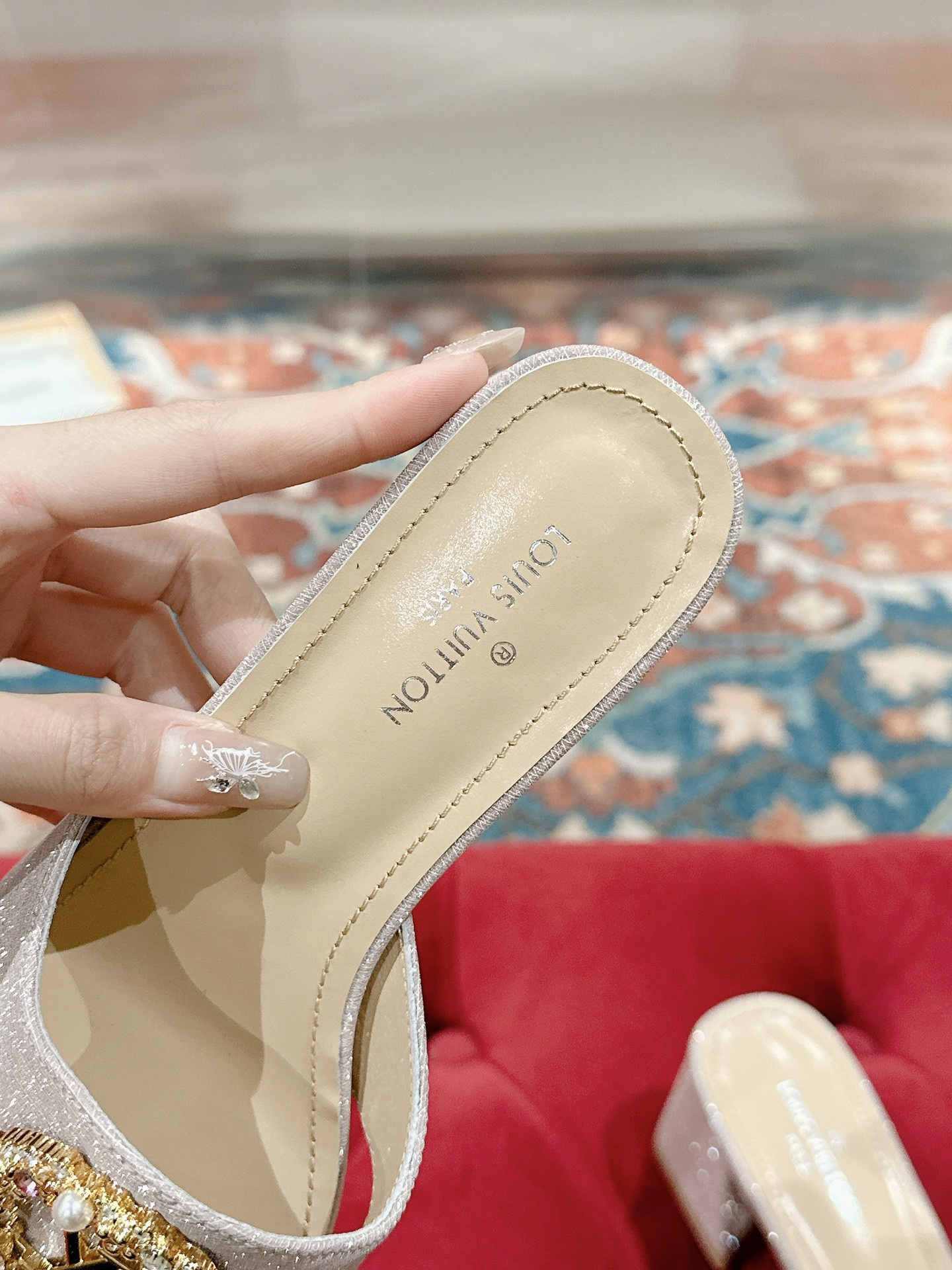 UA LV Heeled Mule