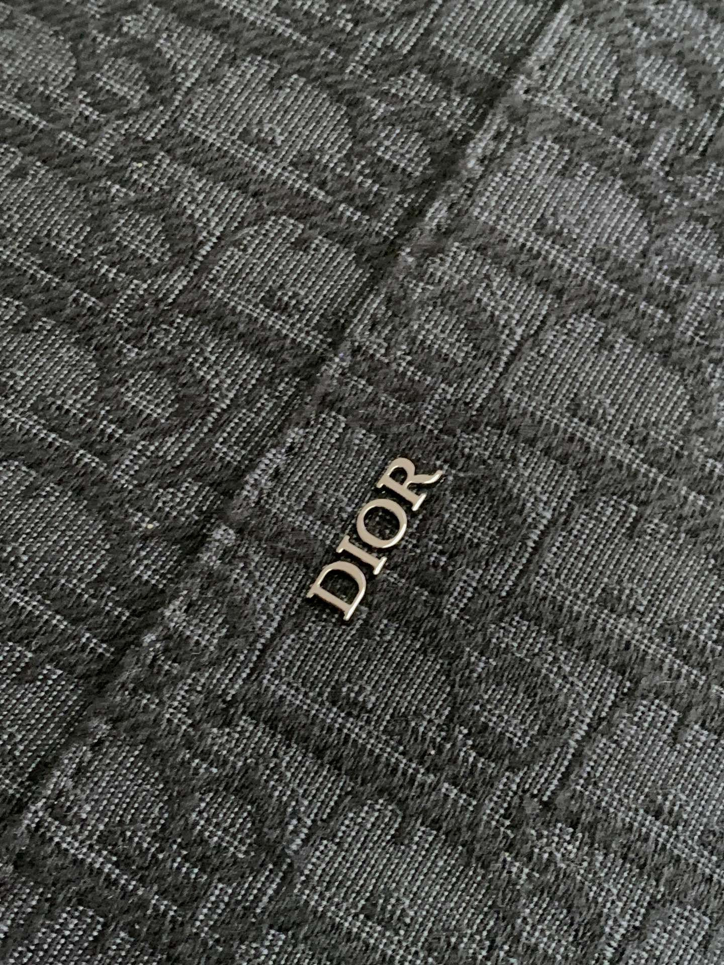 D*or 8 backpack with flap black D*or oblique jacquard 31 x 48 x 16.5 cm