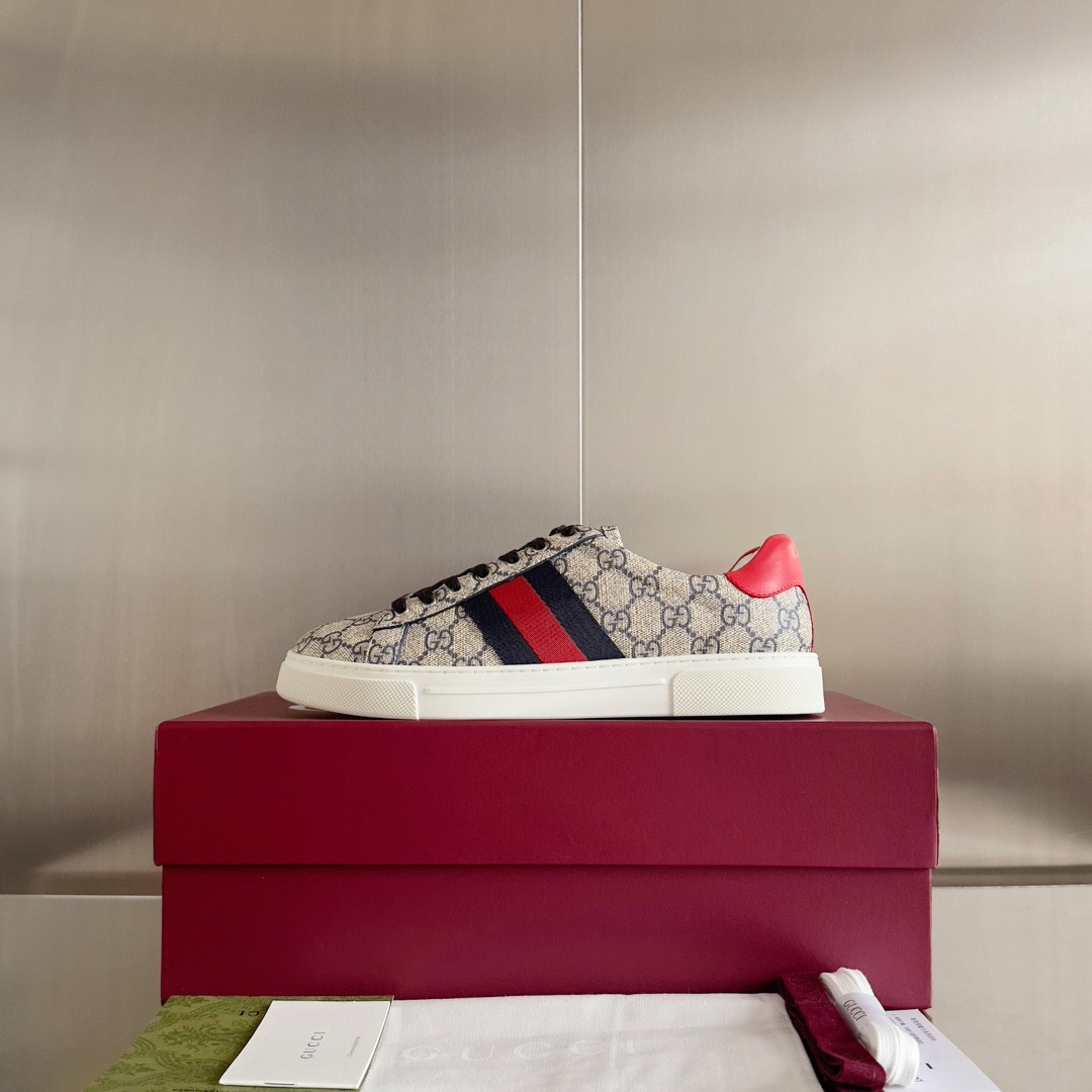 ua G*u*i ace sneaker with web