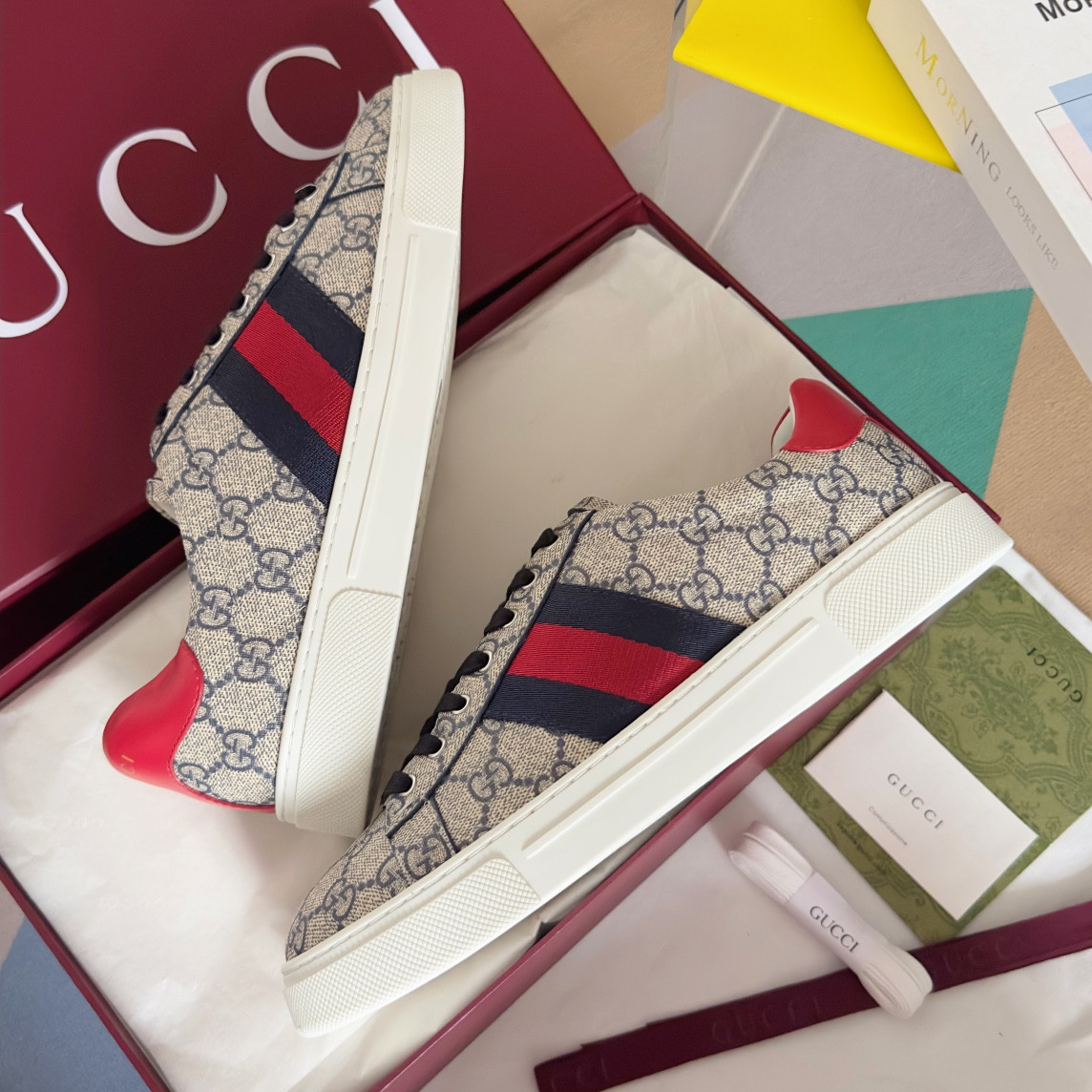 ua G*u*i ace sneaker with web