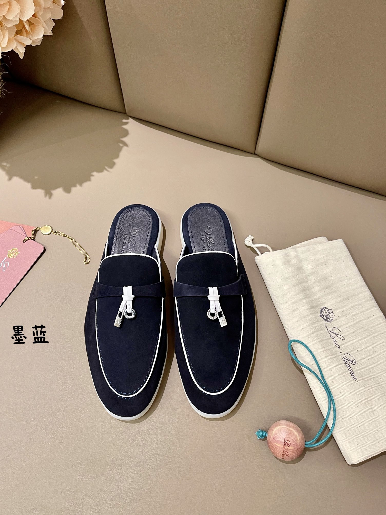 ua L**o p*ana babouche charms walk loafers