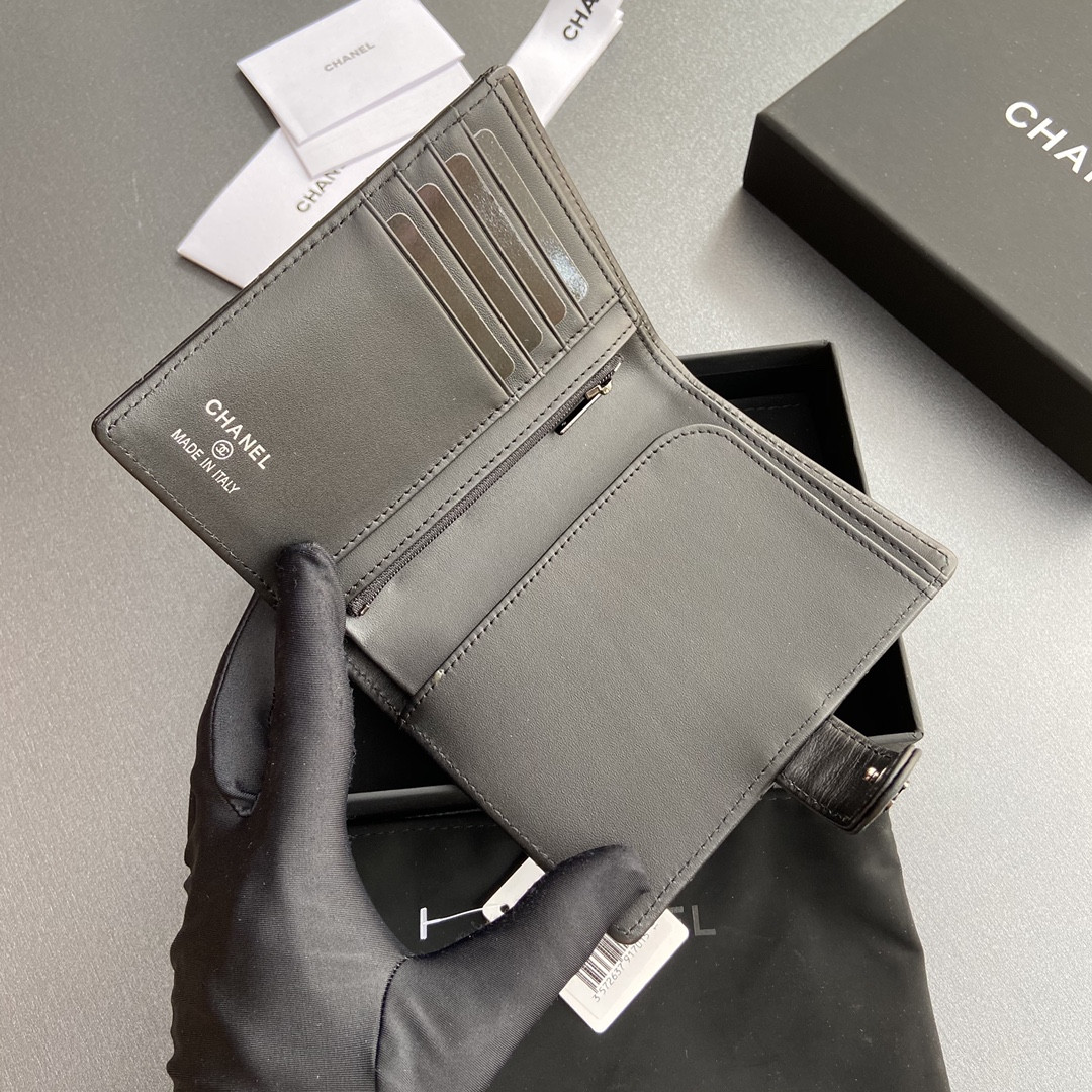Ch*el card holder 10×14×2cm