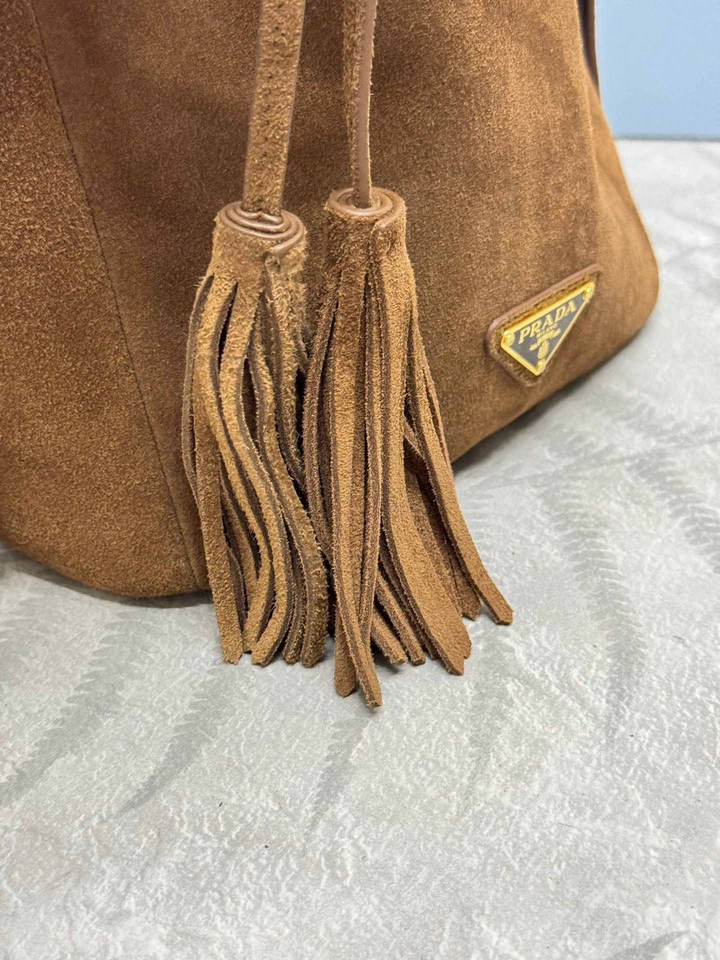 Pra*a mini-bucket bag 22x22x13cm