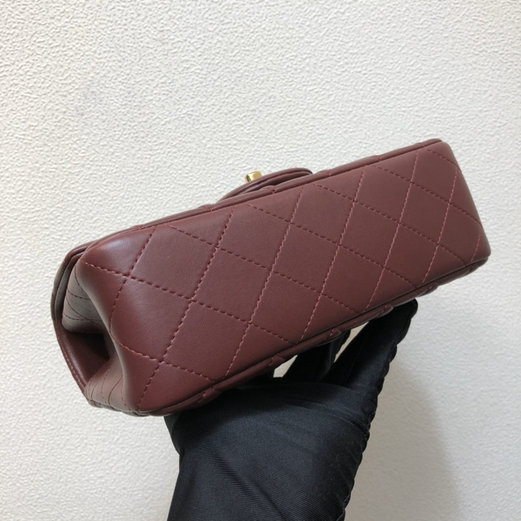 Ch*el mini flap bag 12 × 20 × 6 cm