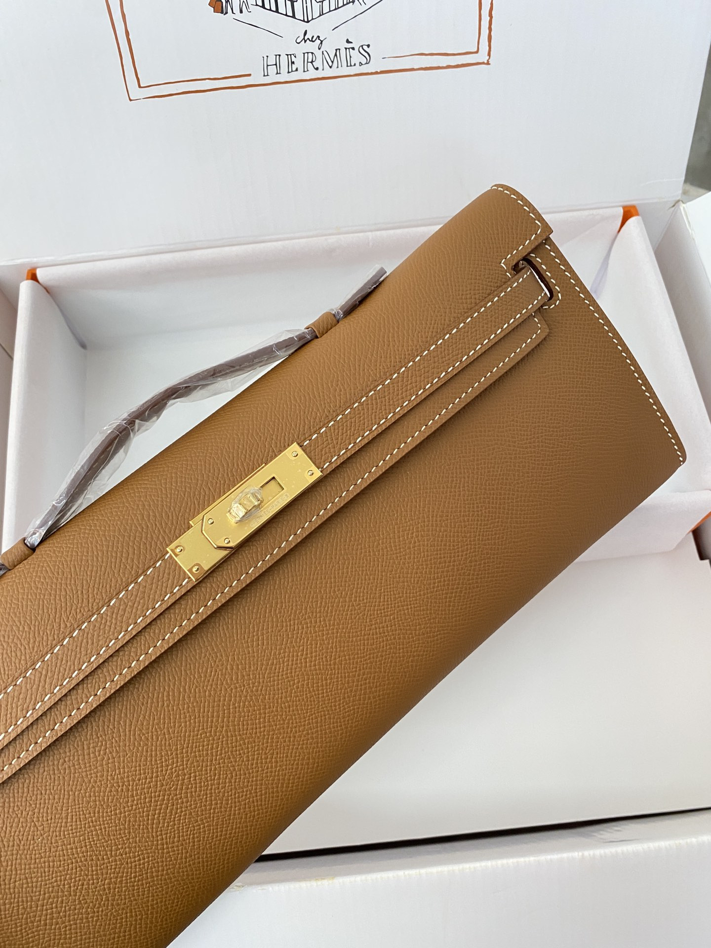 H**mes kelly cut 31cm epsom leather