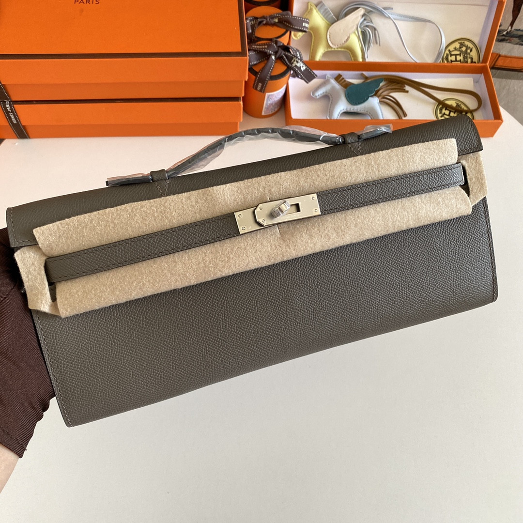 H**mes kelly cut 31cm epsom leather