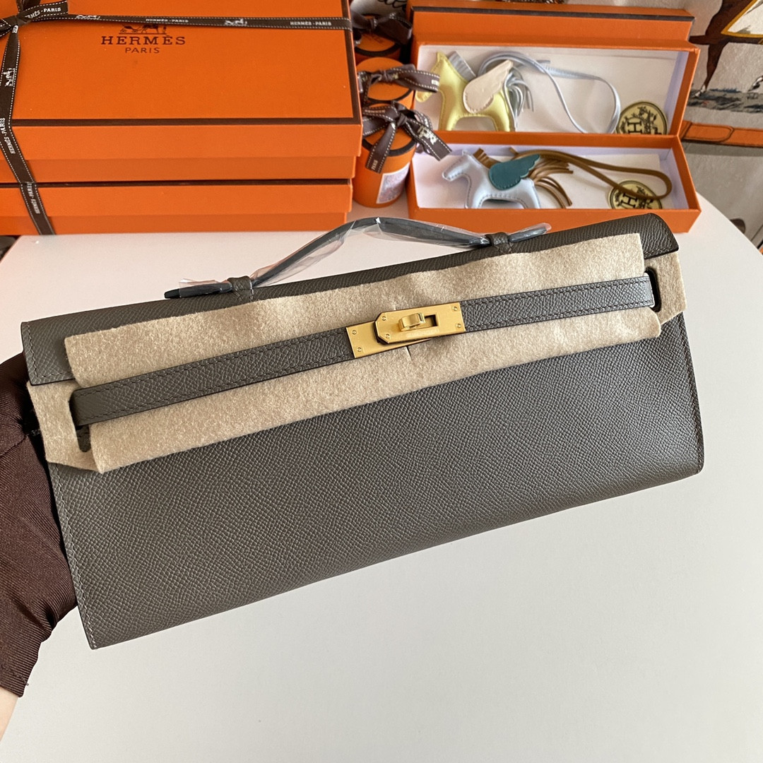 H**mes kelly cut 31cm epsom leather