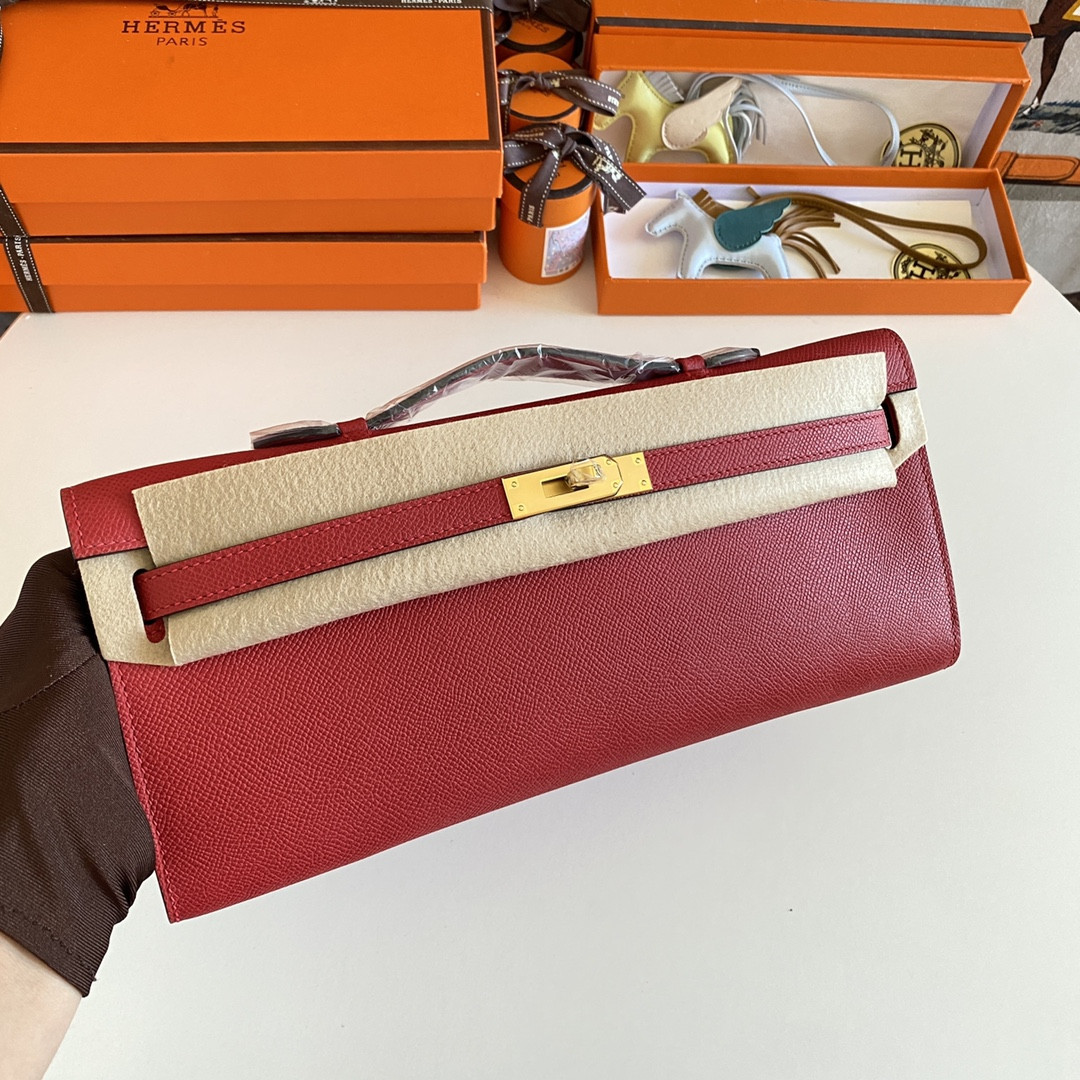 H**mes kelly cut 31cm epsom leather