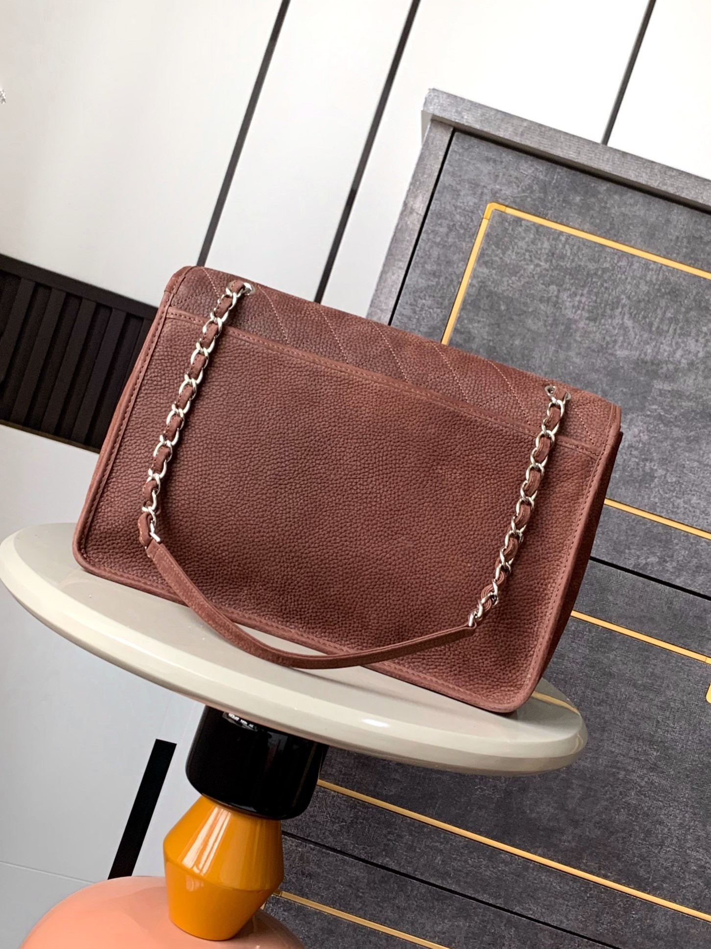 Ch*el shopping bag 34x25x10cm