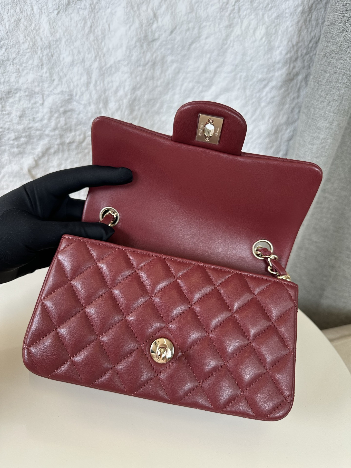 Ch*el mini flap bag 20x12x6cm