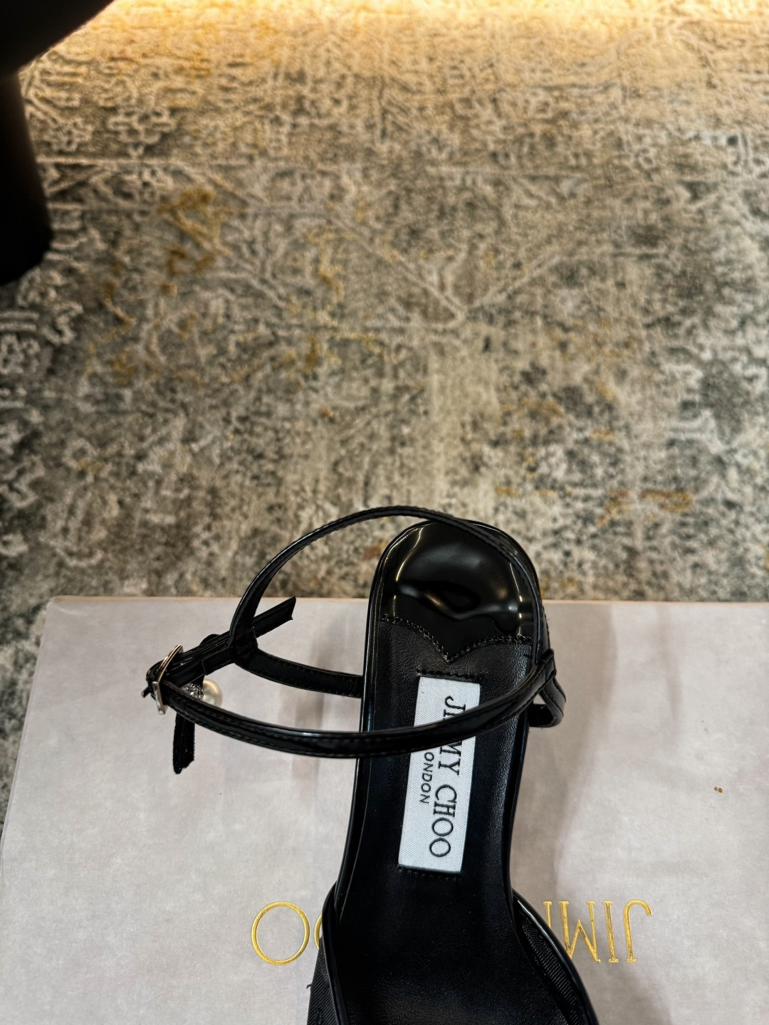 ua Ji*y Ch* aren slingbacks 4.5cm