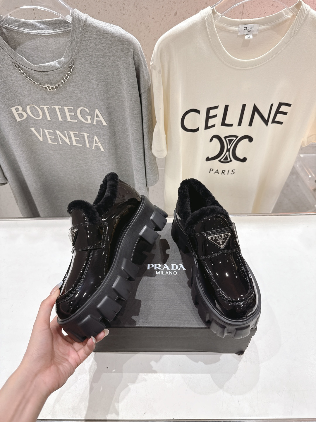 ua Pra*a loafers