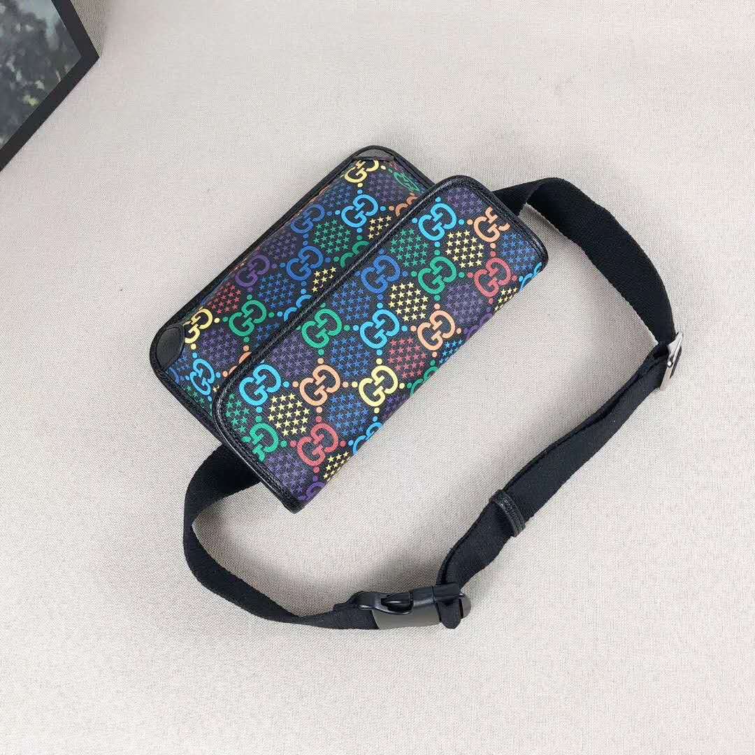 G*u*i gg unisex gg psychedelic belt bag psychedelic supreme canvas