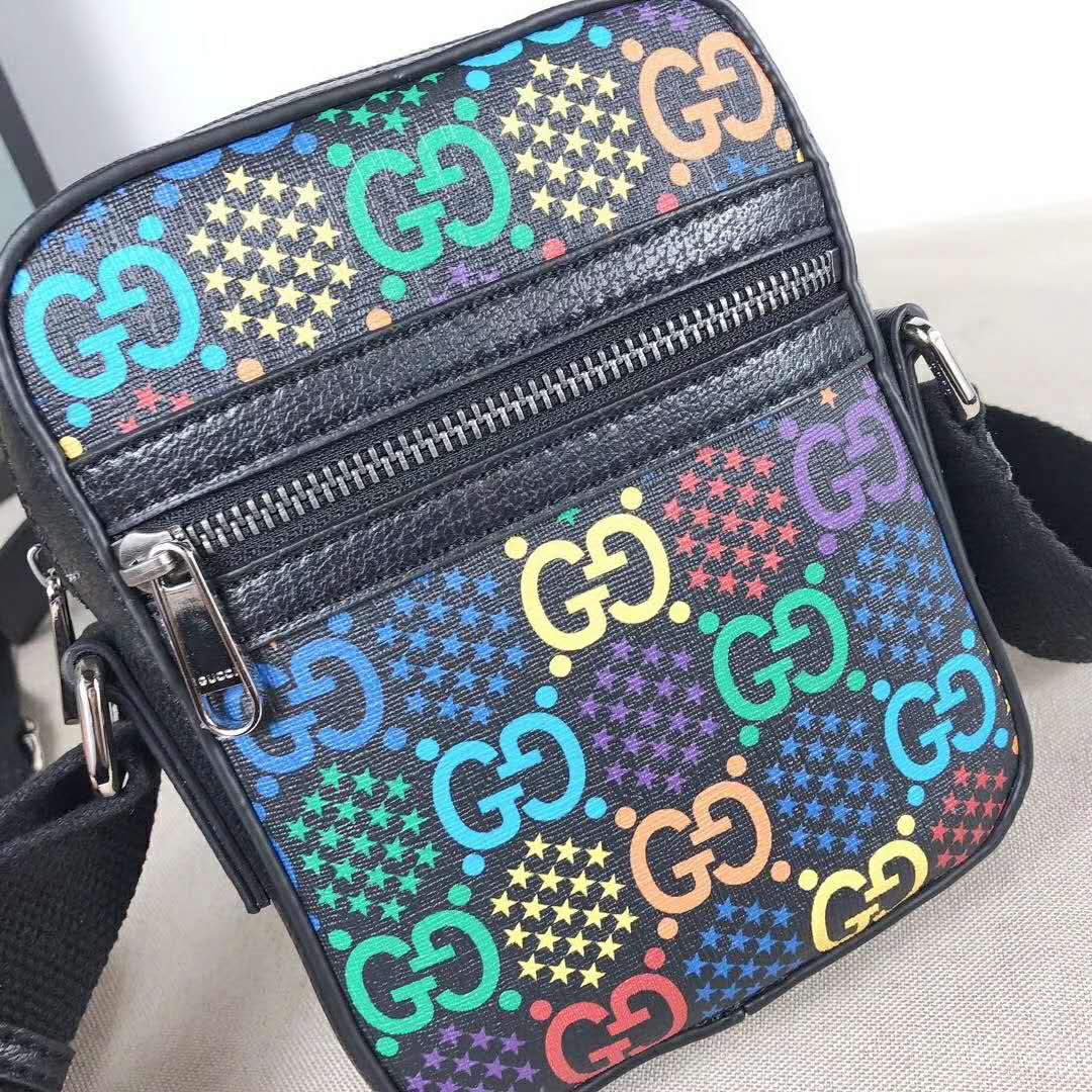 G*u*i gg unisex gg psychedelic shoulder bag psychedelic supreme canvas
