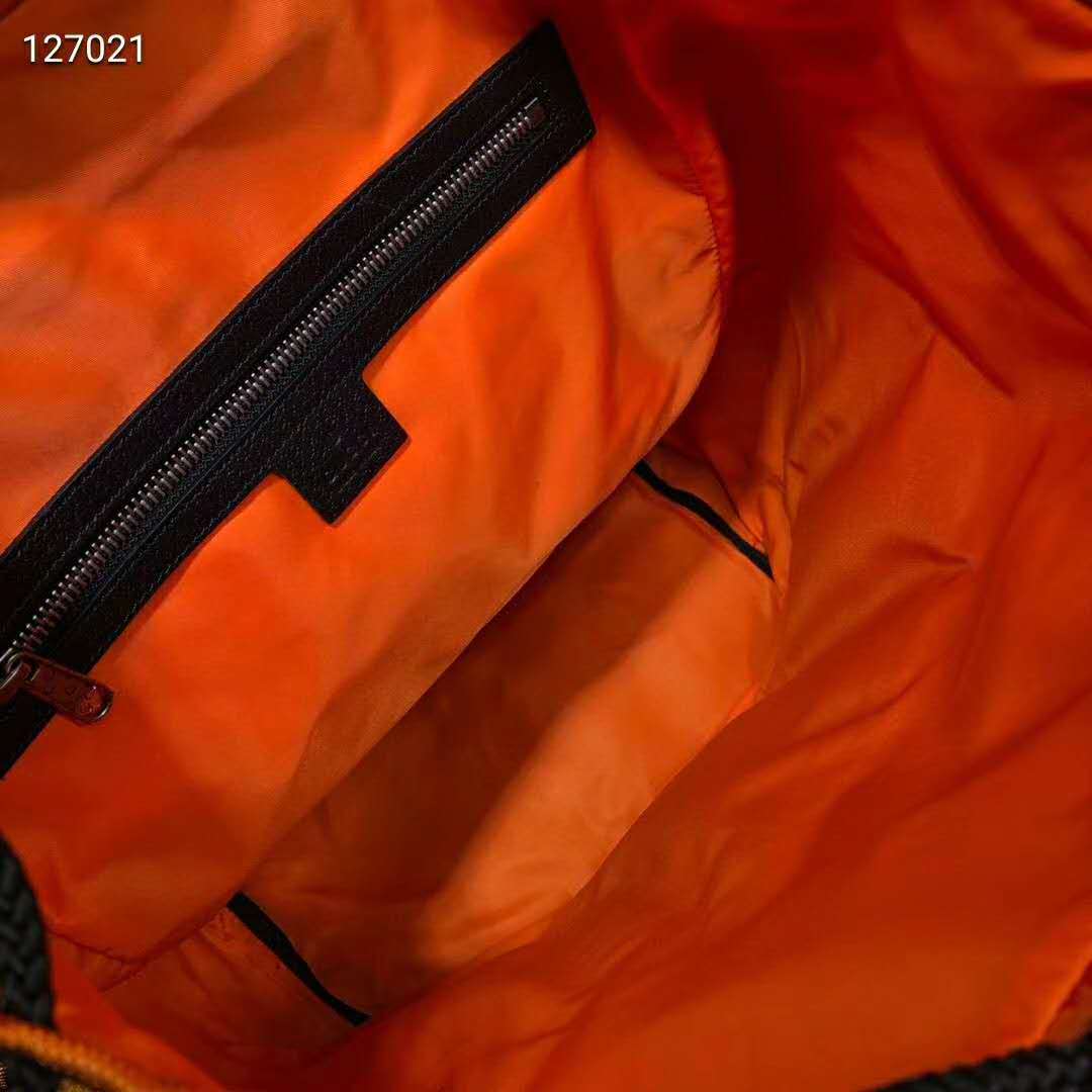 G*u*i unisex G*u*i off the grid backpack orange gg nylon