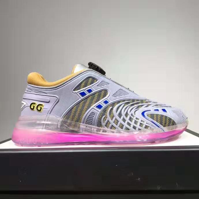 G*u*i gg unisex ultrapace r sneaker knit fabric interlocking g double g 3 cm heel