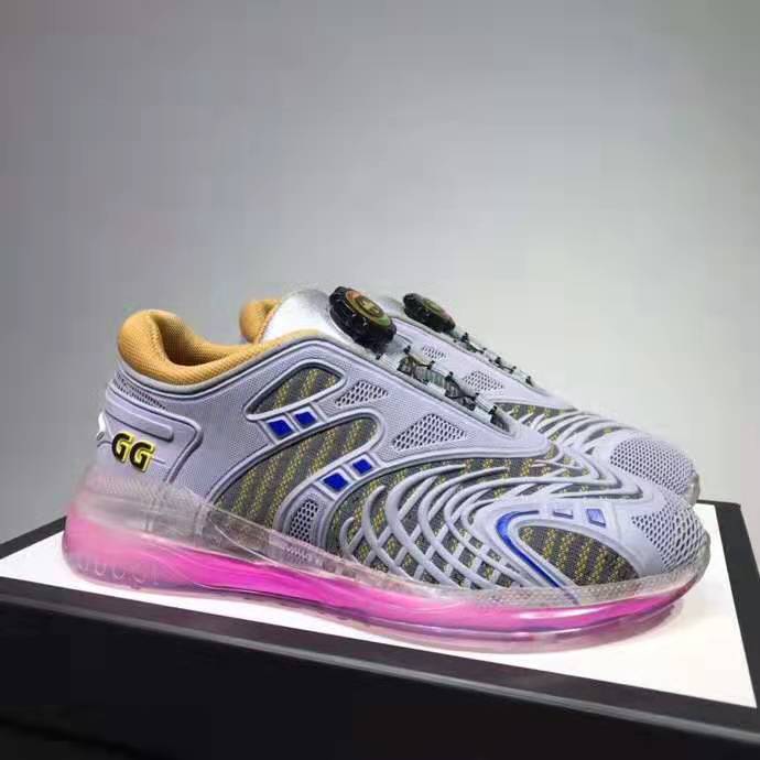 G*u*i gg unisex ultrapace r sneaker knit fabric interlocking g double g 3 cm heel