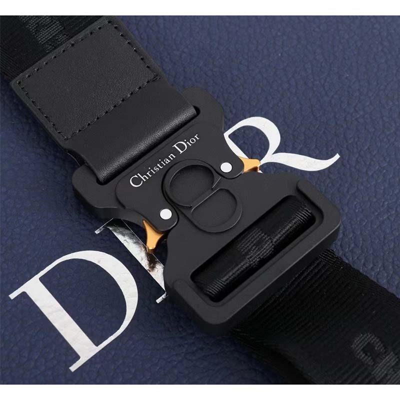 dior unisex cd mini saddle bag black cd Di*m*nd canvas smooth calfskin
