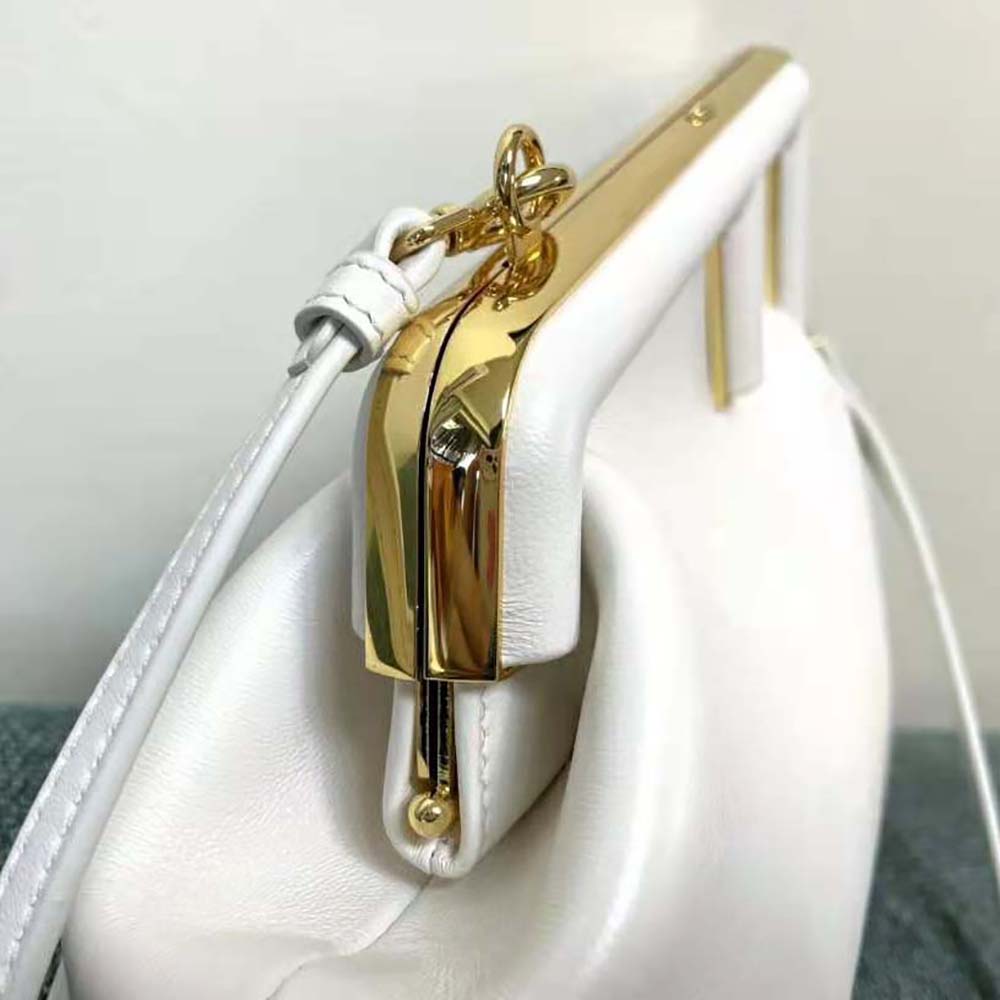 Fendi Women First Small White Leather Bag