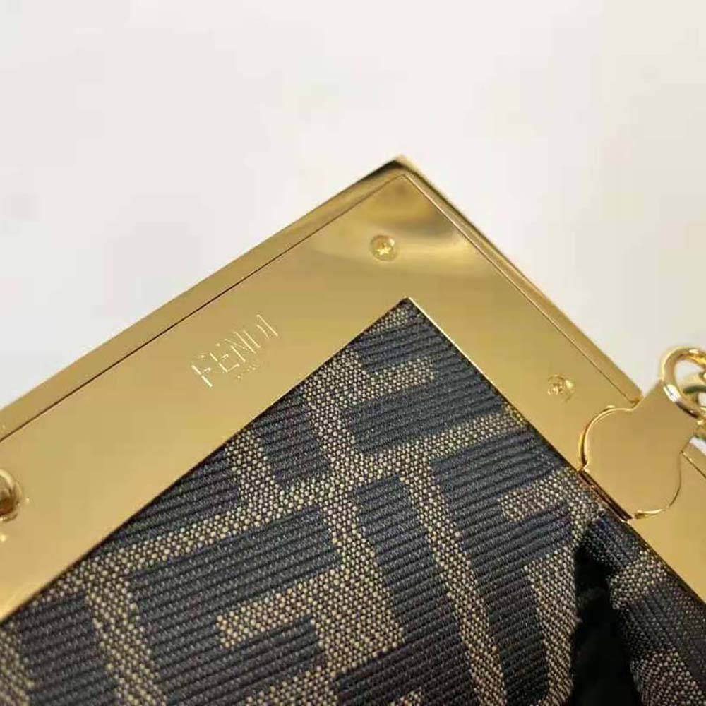 Fendi Women First Small White Leather Bag