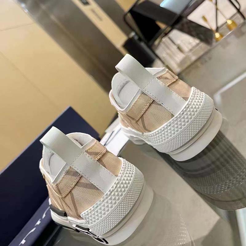 dior unisex b23 low top sneaker natural cd Di*m*nd canvas