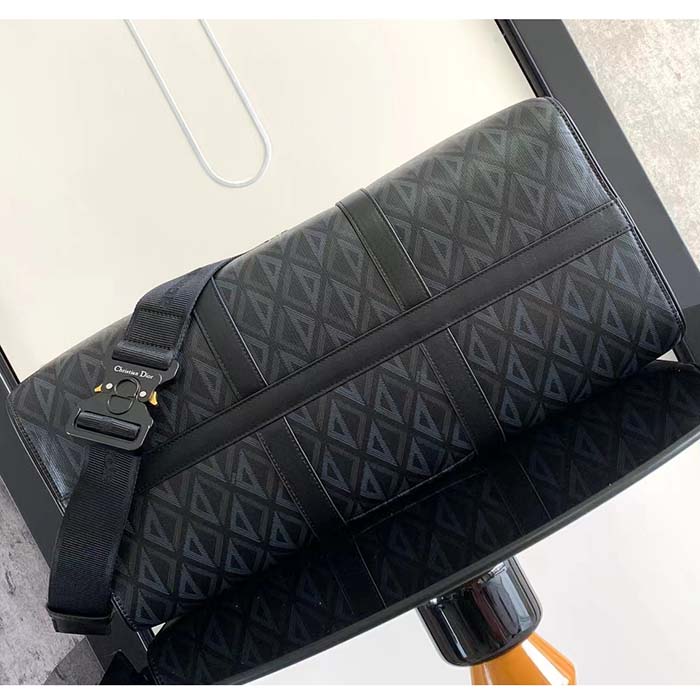 dior unisex cd lingot 50 bag black cd Di*m*nd canvas