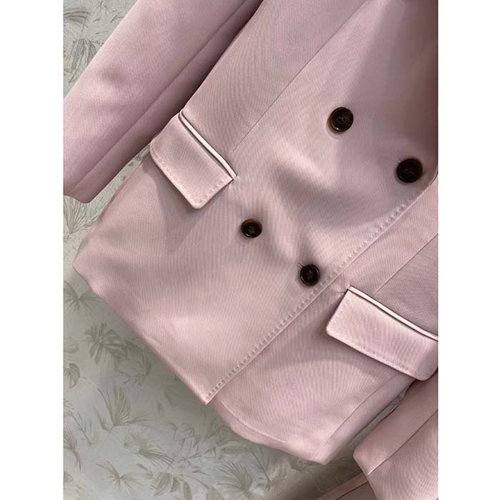 G*u*i women gg wool jacket point revers double-breasted breast pocket rear vent