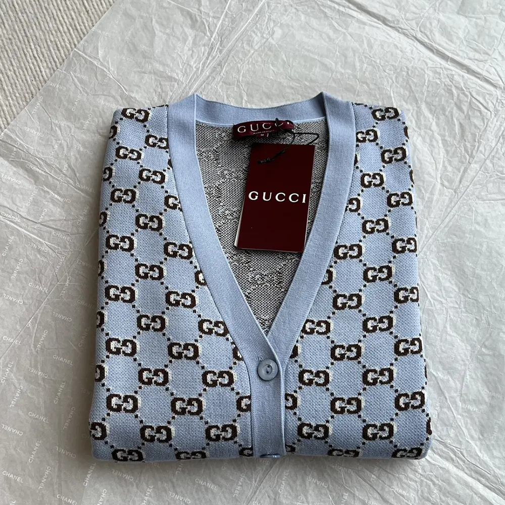 G*u*i men wool jacquard cardigan with gg shadow 798137xkd8r4544
