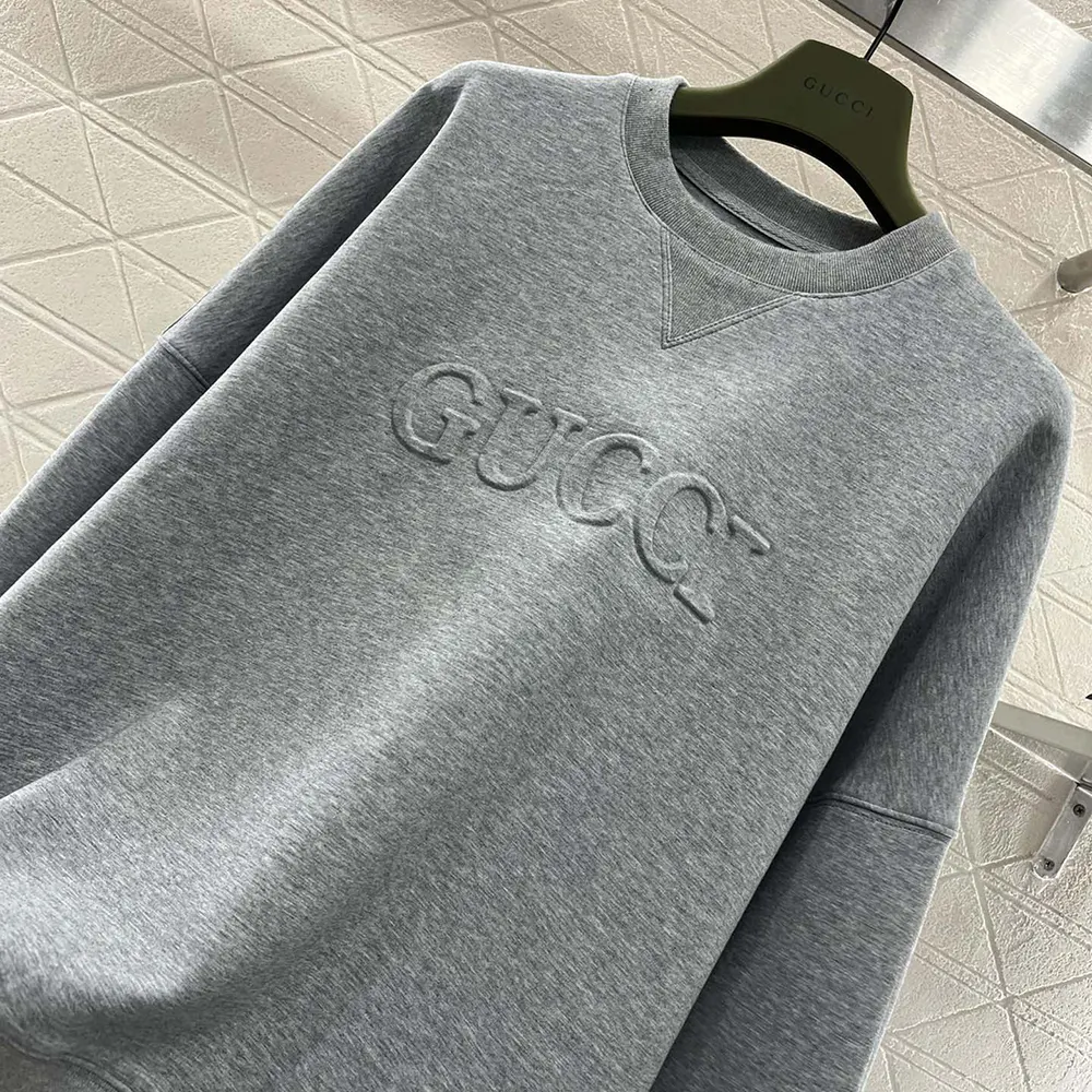 G*u*i men viscose jersey sweatshirt with embroidery 794337xjgtw1056