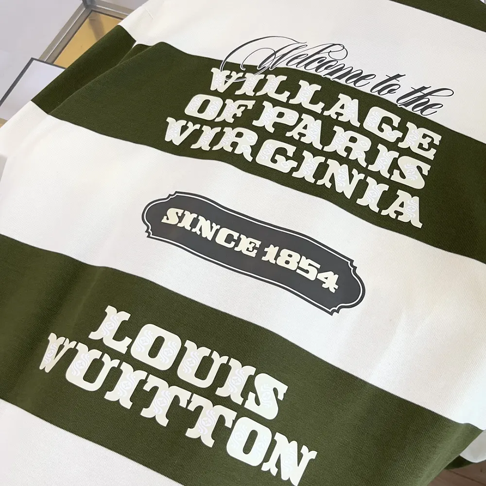 Louis Vuitton Men Long-Sleeved Cotton Rugby Polo 1AFWUB