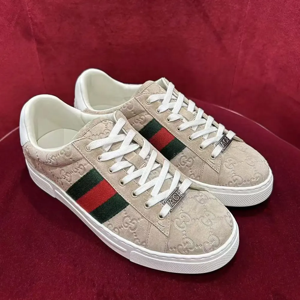G*u*i unisex ace sneaker with web 798652aadv99566