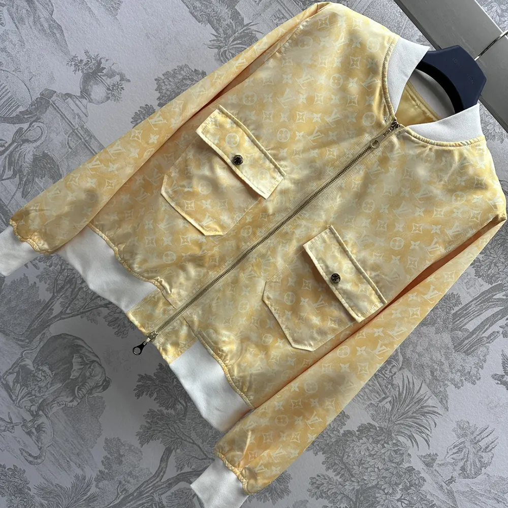 Louis Vuitton Men Monogram Cloud Bomber Jacket 1AFYQI
