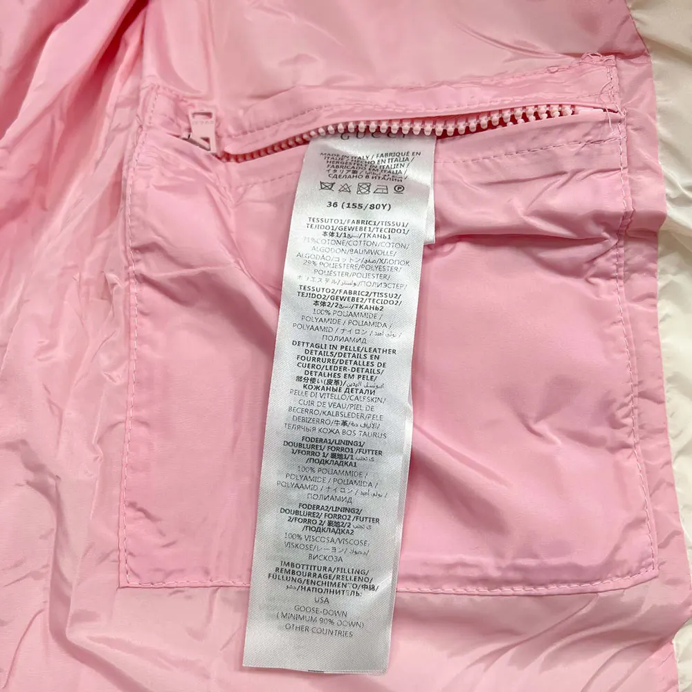 G*u*i women gg cotton canvas puffer jacket‎ 774871z9aar5677