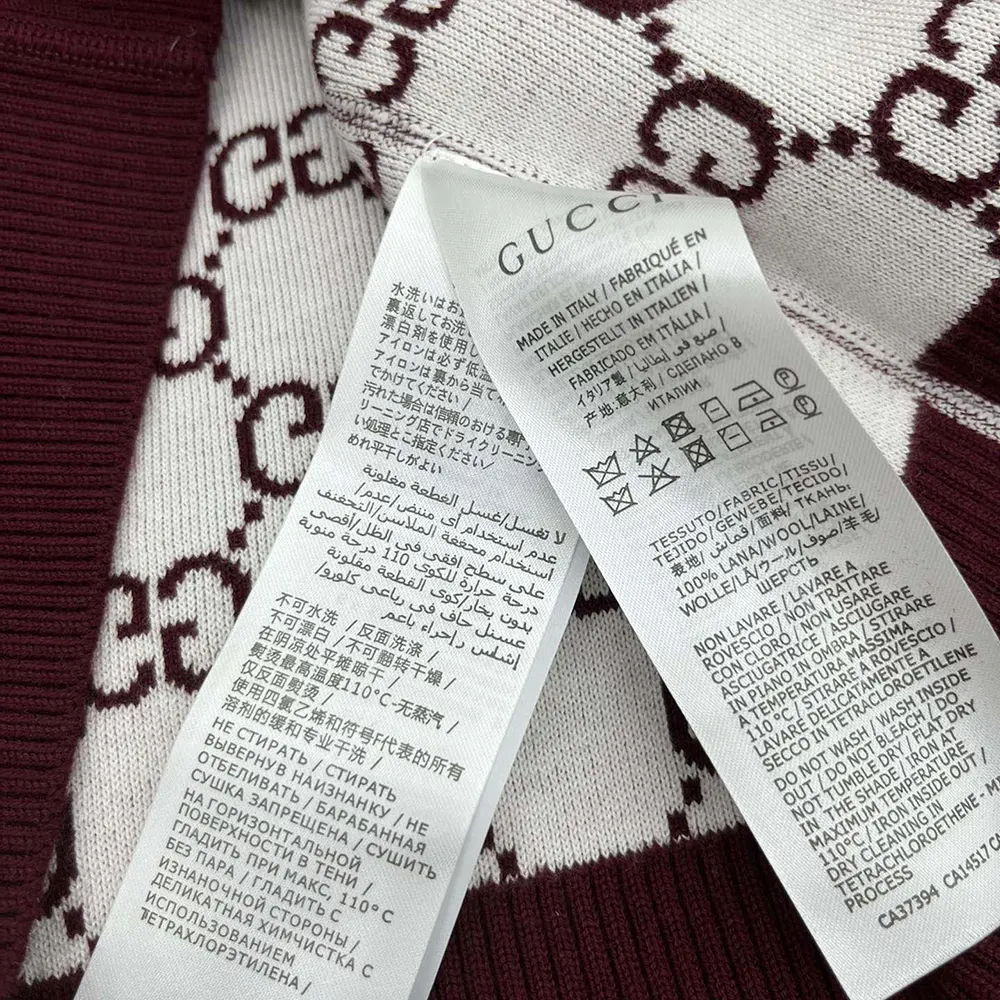 G*u*i women reversible gg wool jacquard top 798159xkd8t6419
