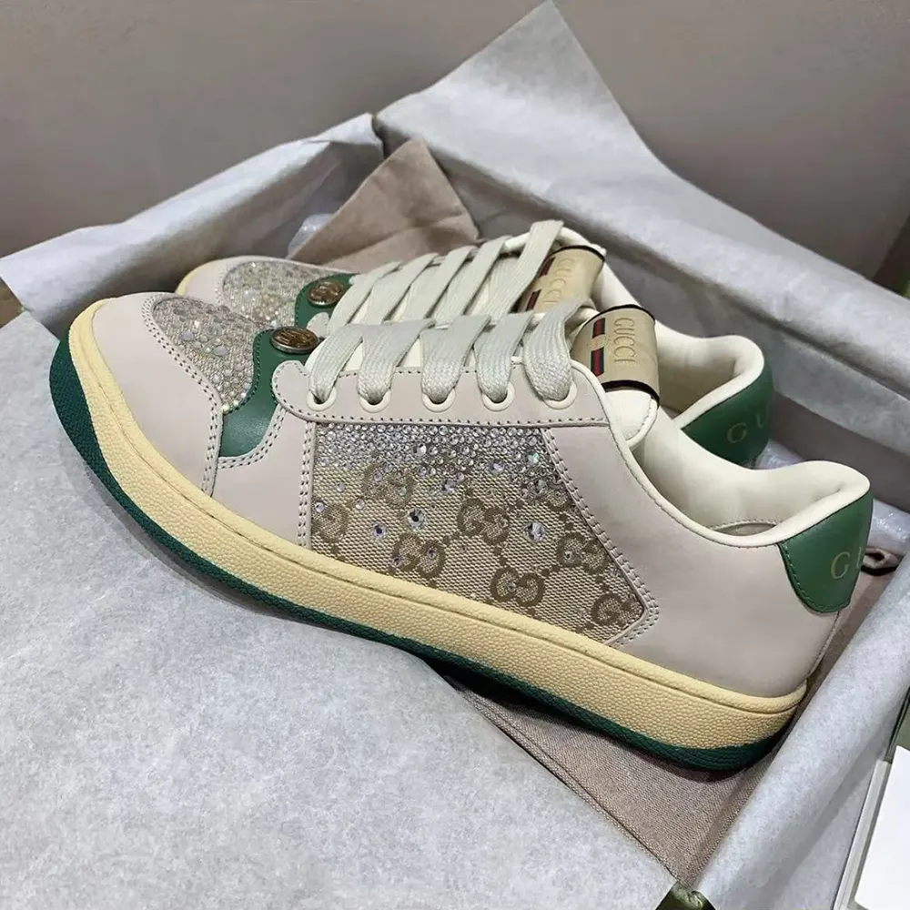G*u*i unisex gg screener sneaker-beige 812041aaeb29541