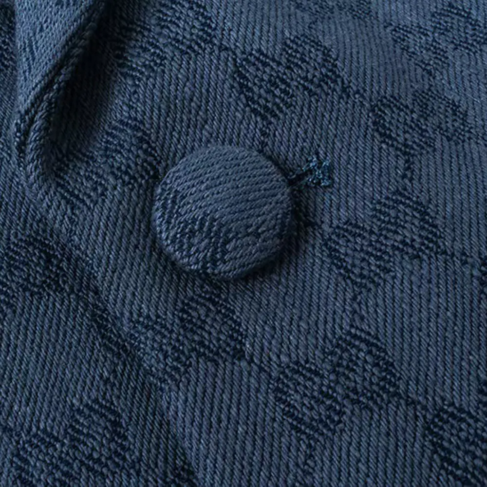 G*u*i men G*u*i checkered oversized blazer-navy