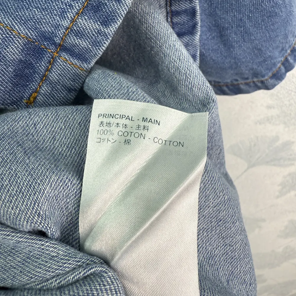 Louis Vuitton LV Women Denim Bomber Jacket-Blue 1AHHRU