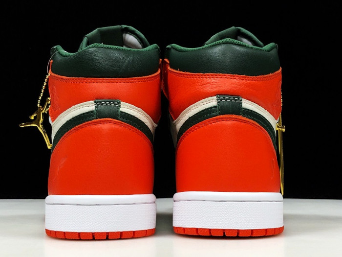 SoleFly x Air Jordan 1 Retro High OG Sail/Fir-Team Orange AV3905-138