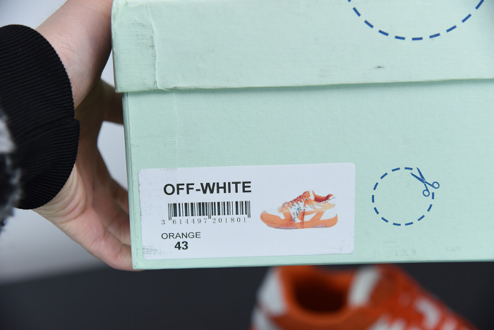 OFF WHITE™ C/O VIRGIL ABLOH OUT OF OFFICE LOW-TOP LEATHER SNEAKERS "OOO"