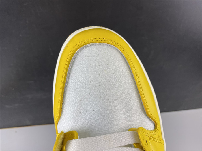 Air Jordan 1 x Off-White NRG White/Dark Powder Yellow-Cone AQ0818-149