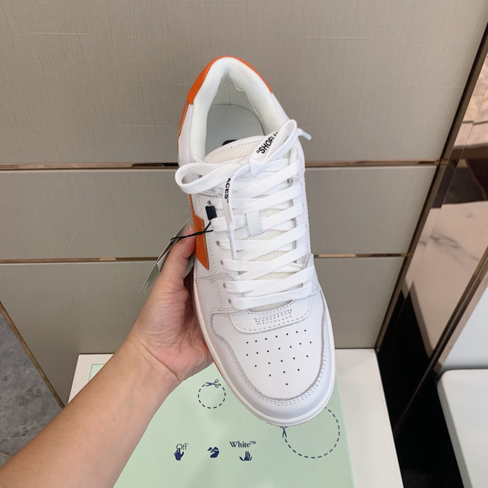 OFF WHITE™ C/O VIRGIL ABLOH OUT OF OFFICE LOW-TOP LEATHER SNEAKERS "OOO"