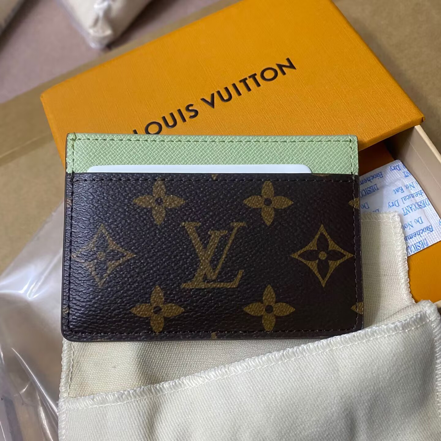 LV × TM Card Case Porto Carte Sample M13429 11 x 7 x 0.5 cm