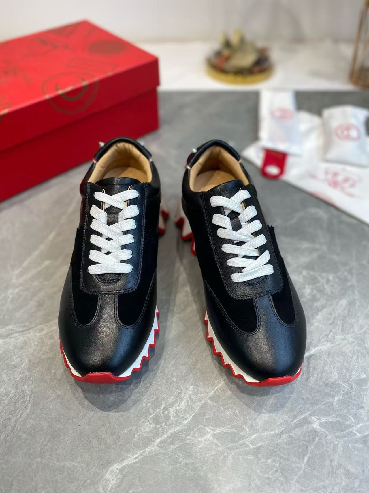 UA Chr1st1an Louboutin Loubishark Sneaker