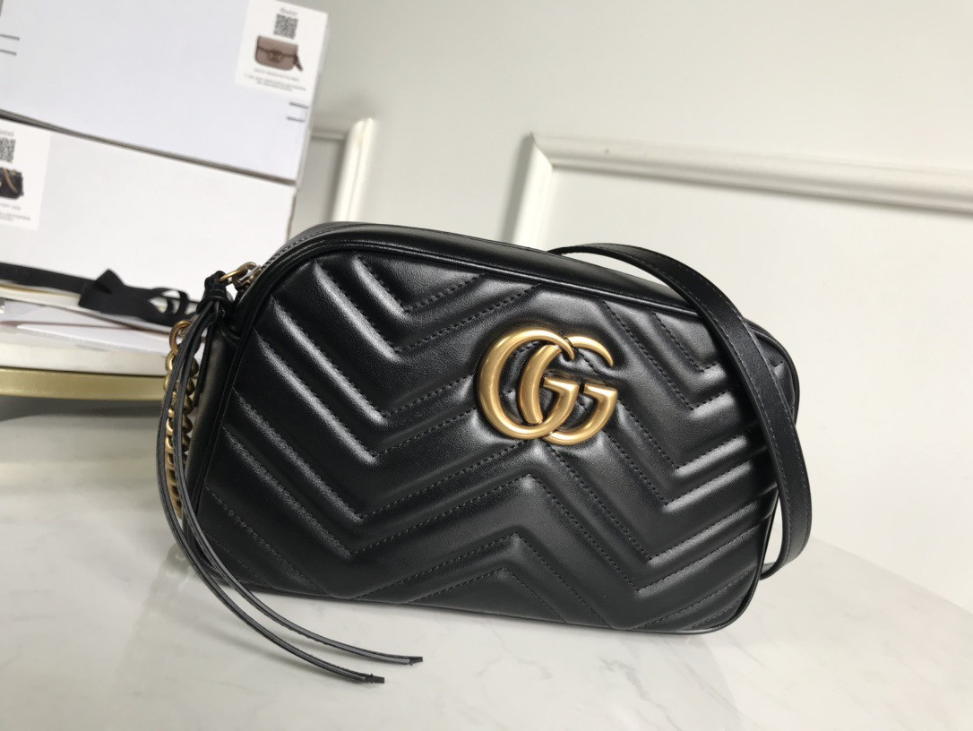 Gvc*1 GG Marmont small shoulder bag 24x12x7cm