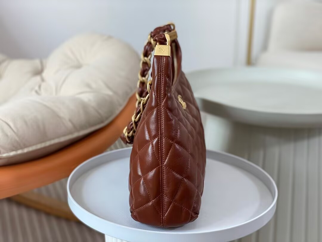 Ch**el Hobo Bag 30×28×11cm