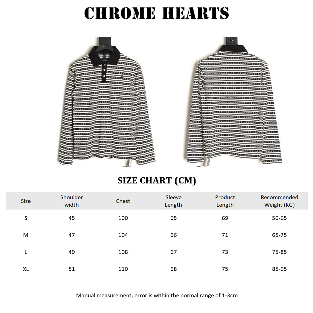 Ch*0me He**ts 25FW Polo Shirt