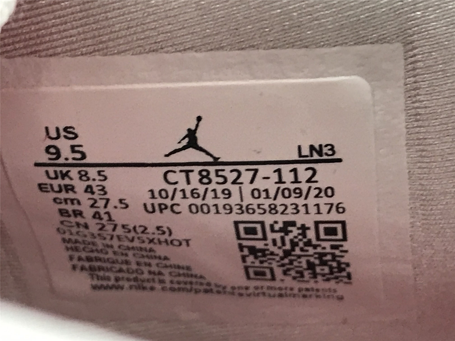 UA AIR JORDAN 4 RETRO METALLIC RED