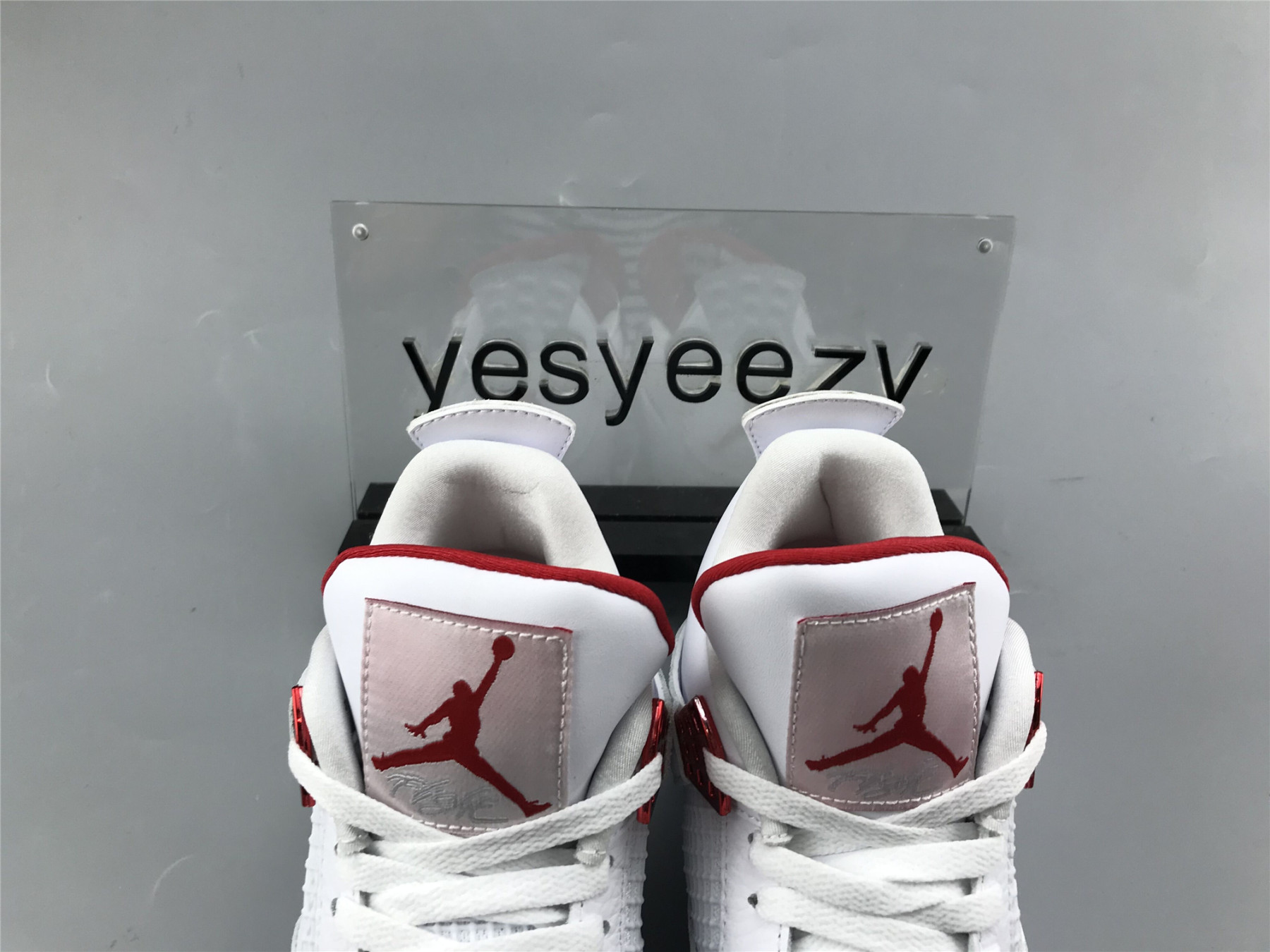 UA AIR JORDAN 4 RETRO METALLIC RED